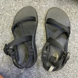 Chaco Black Strappy Outdoor Sandals